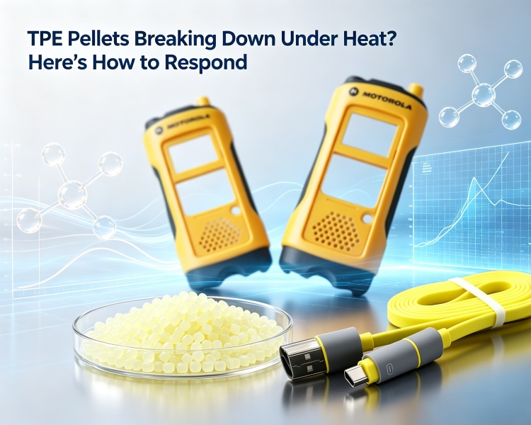 TPE pellets nedbrydes under varme? Sådan reagerer du TPE pellets nedbrydes under varme? Sådan reagerer du